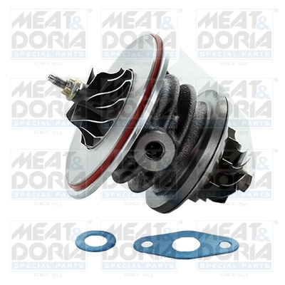 Core assembly, turbocharger
